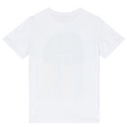 Girls White Jellyfish T-Shirt, 1, hi-res