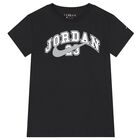 Boys Black Jordan Logo T-Shirt, 1, hi-res