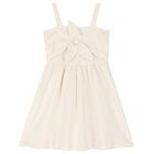 Girls Ivory Dress, 1, hi-res