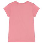 Girls Pink Polo Bear T-Shirt, 1, hi-res