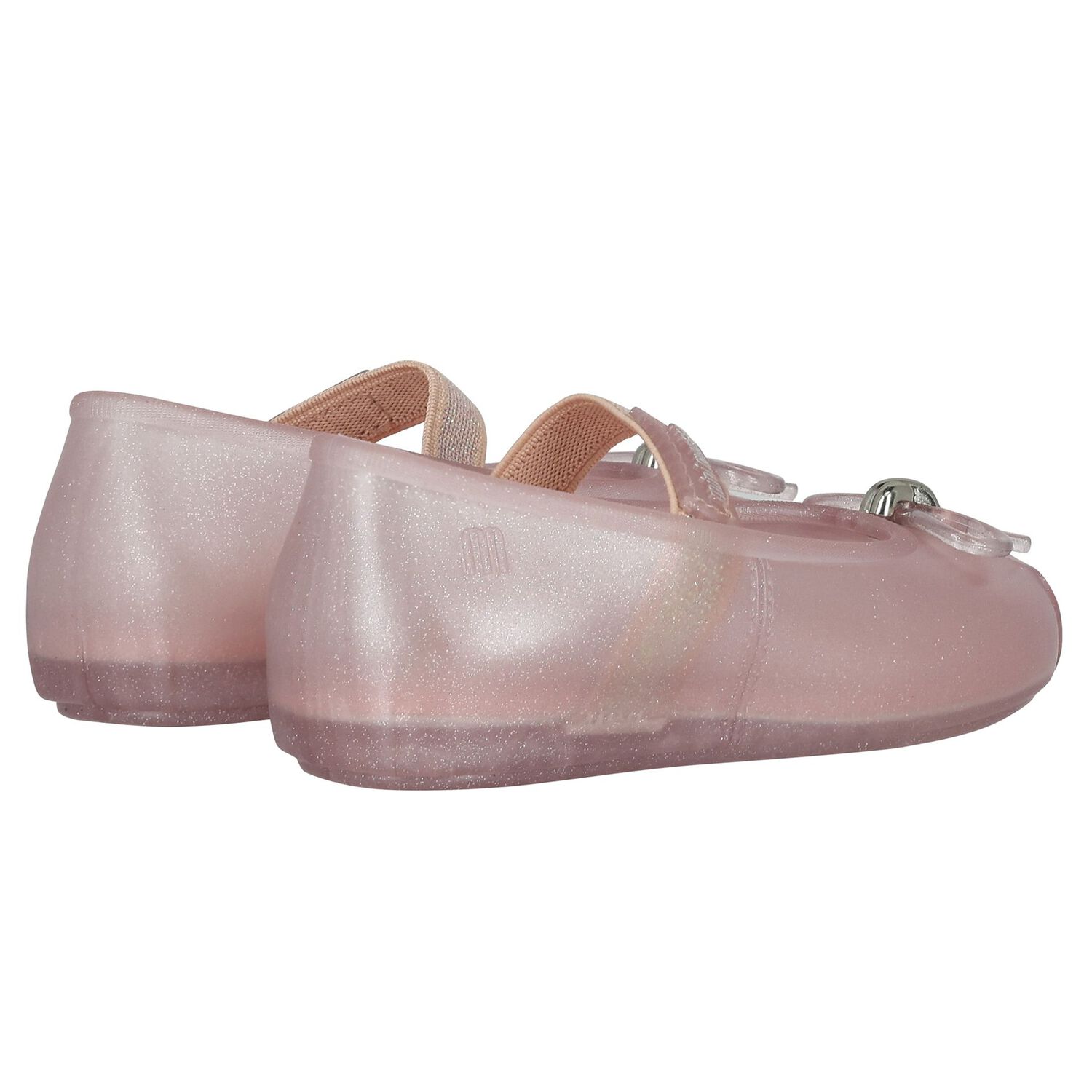 Girls Pink Bow Shoes, 2, hi-res