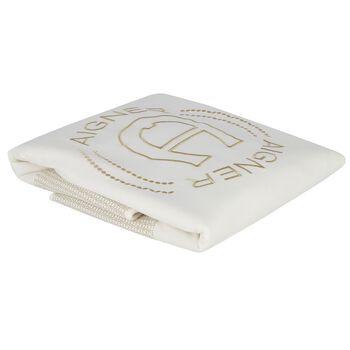 Ivory Logo Baby Blanket