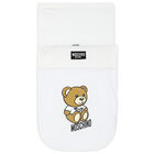 White Teddy Bear Logo Baby Nest, 4, hi-res