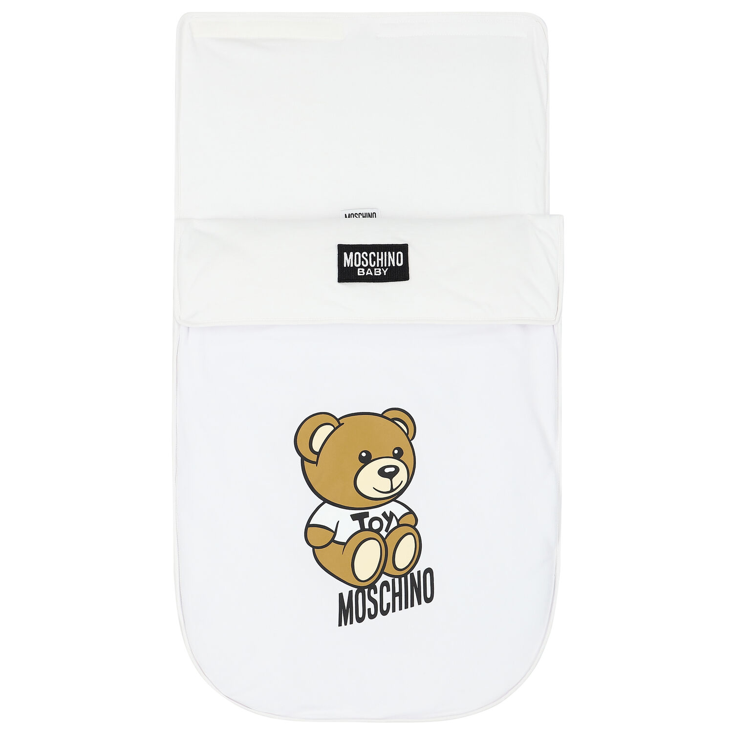White Teddy Bear Logo Baby Nest, 4, hi-res image number null