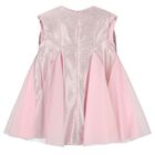 Girls Pink Heart Dress, 1, hi-res