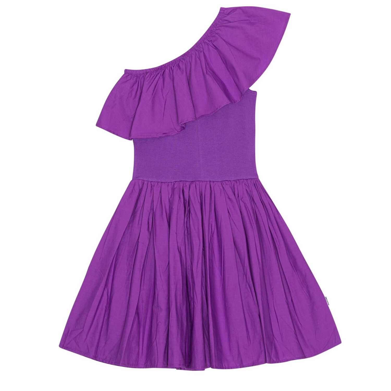 Girls Purple Ruffle Chloey Dress, 3, hi-res