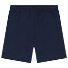 Boys White & Blue Shorts Set, 2, hi-res