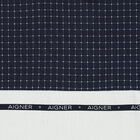 Baby Boys Navy Blue & White Pima Cotton Logo Blanket, 1, hi-res