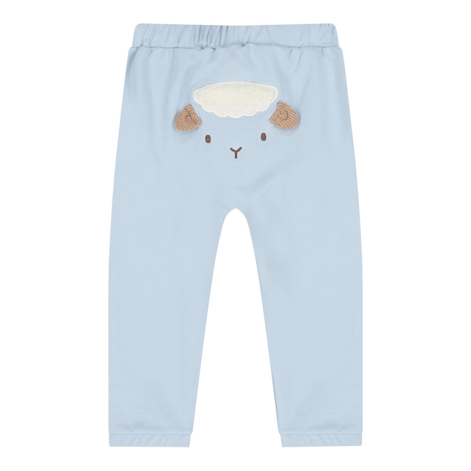 Baby Boys Blue & White Sheep Tracksuit ( 3 Piece ), 1, hi-res