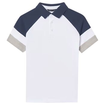 Boys White Polo Shirt