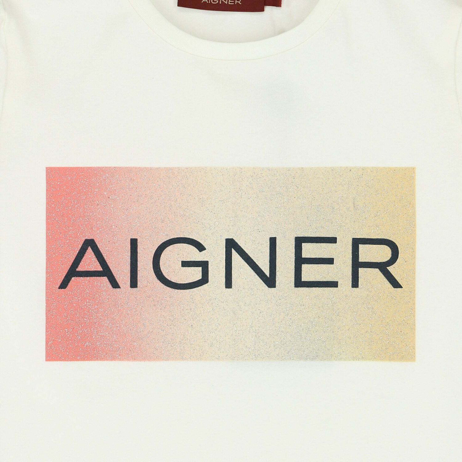 Girls Ivory Logo T-Shirt, 3, hi-res