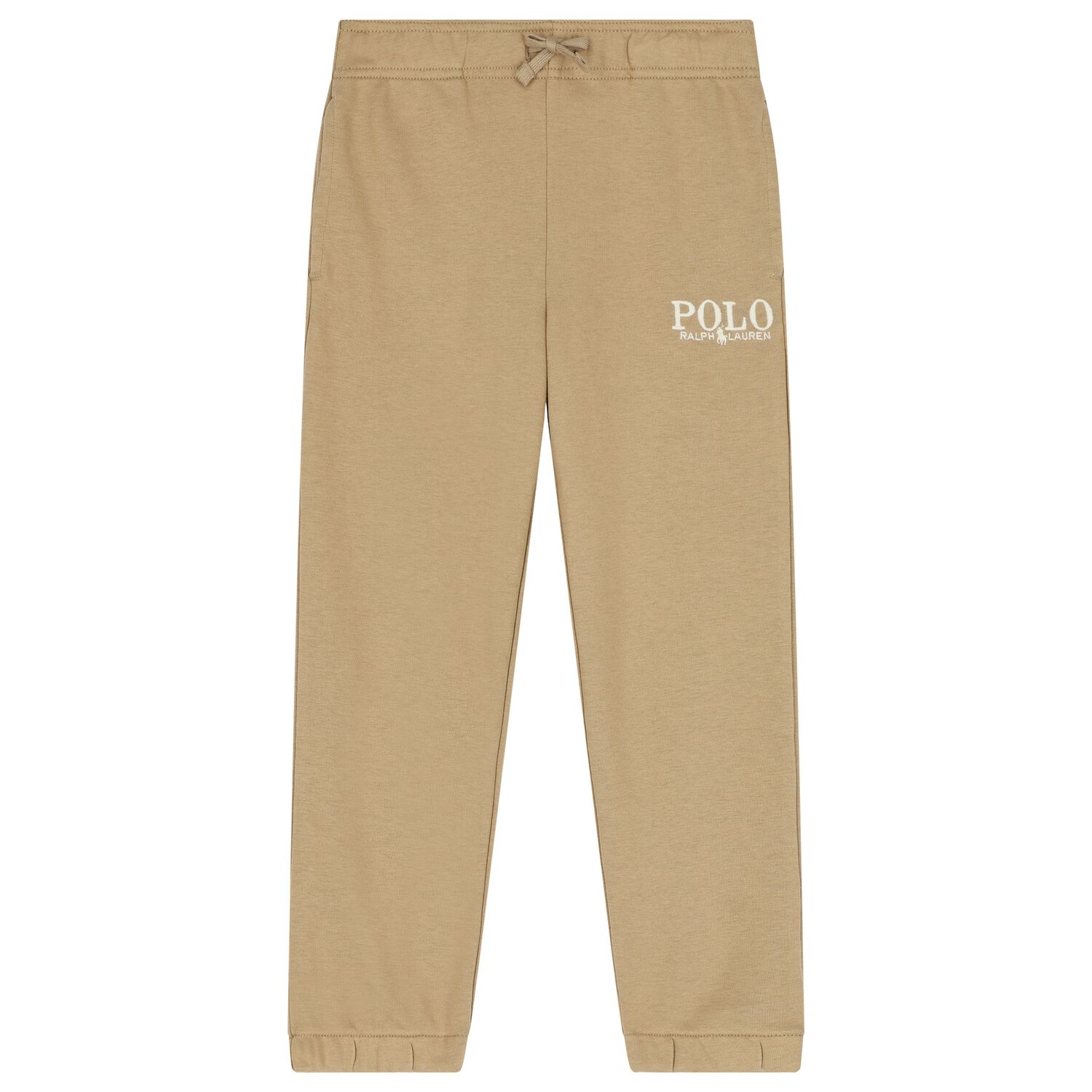 Boys Beige Logo Joggers, 1, hi-res image number null