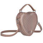 Girls Gold Heart Shoulder Bag, 1, hi-res