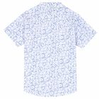 Boys White & Blue Shirt, 1, hi-res
