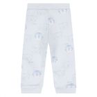 Younger Boys Blue Tiger Logo Joggers Set, 1, hi-res