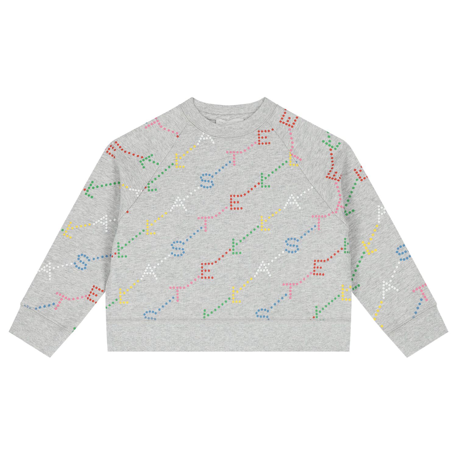 Girls Grey Logo Tracksuit, 1, hi-res