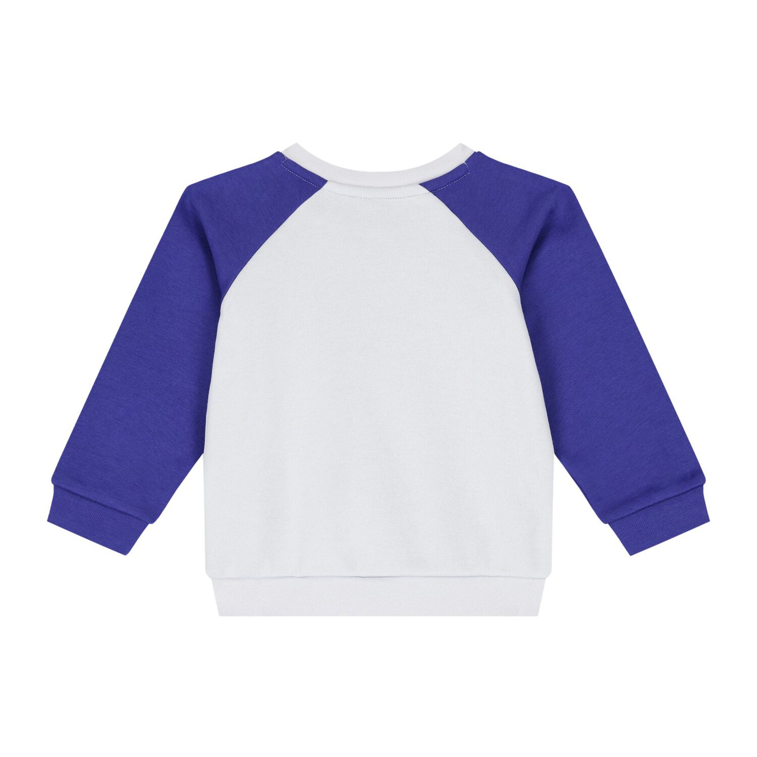 Younger Boys Blue & White Logo Tracksuit, 1, hi-res