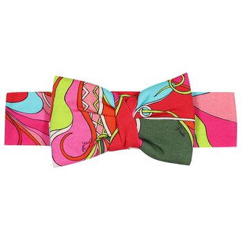 Girls Multi-Coloured Iride Bow Headband