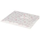 Baby Girls Ivory & Pink Logo Blanket, 2, hi-res
