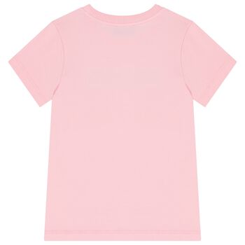 Girls Pink Logo T-Shirt