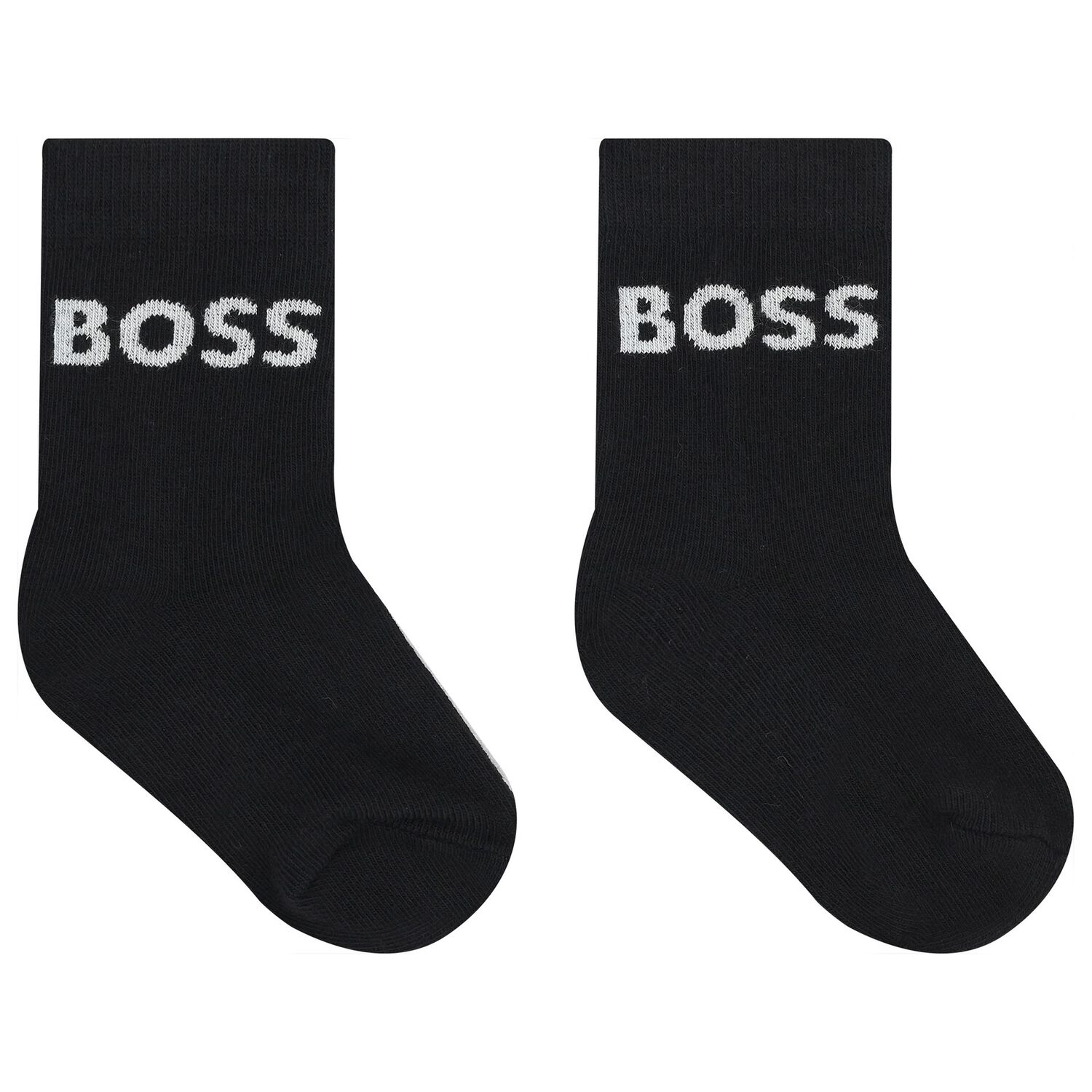 Baby Boys Multi-Coloured Logo Socks ( 3-Pack ), 1, hi-res