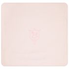 Baby Girls Pink Logo Baby Blanket, 1, hi-res