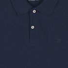 Boys Navy Blue Polo Shirt, 2, hi-res