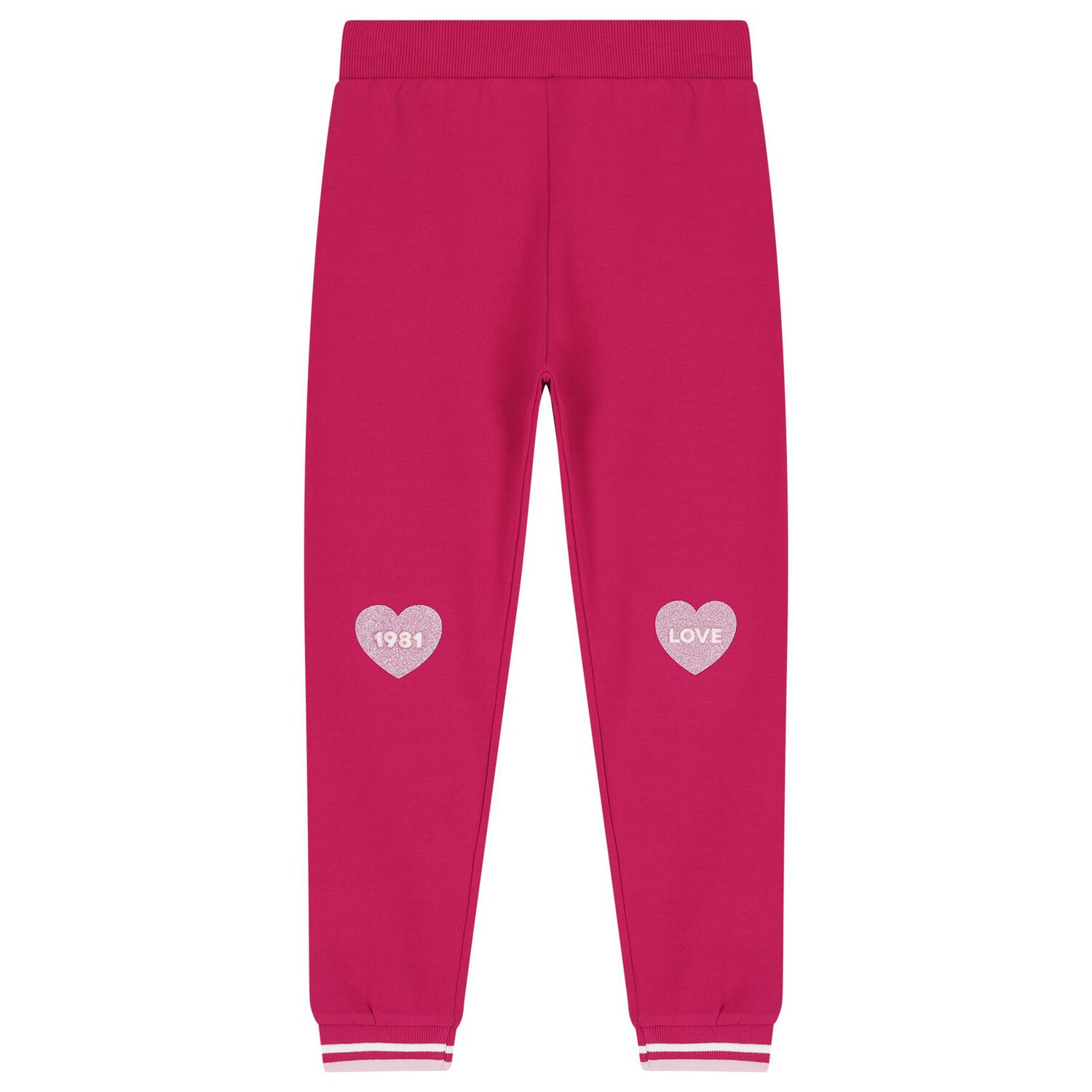 Girls Pink Logo Tracksuit, 2, hi-res