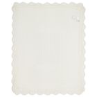 Ivory Knitted Baby Blanket, 1, hi-res