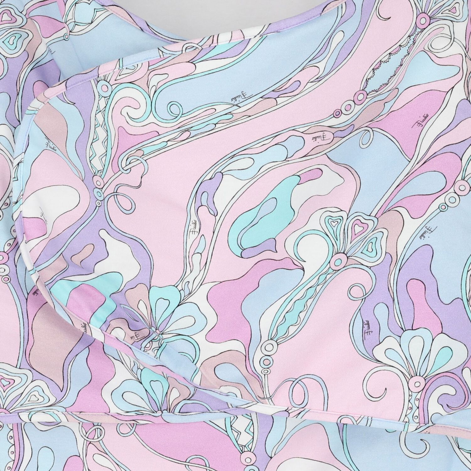 Baby Girls Pink & Blue Orchidee Nest, 1, hi-res