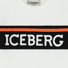 Boys Ivory Logo Long Sleeve Top, 1, hi-res