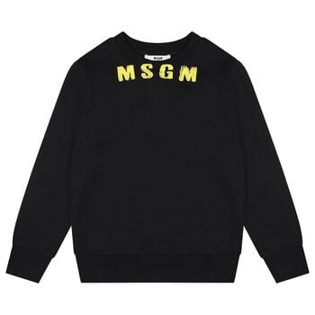 Black & Yellow Logo Sweatshirt