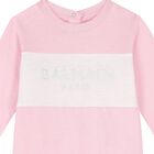 Baby Girls White & Pink Logo Babygrow Gift Set, 2, hi-res