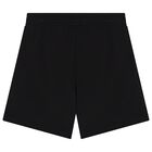 Boys Black Logo Shorts Set, 6, hi-res