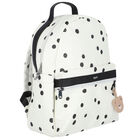 Ivory & Black Spotted Changing Backpack, 1, hi-res