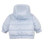 Baby Boys Navy & Blue Reversible Puffer Jacket, 1, hi-res
