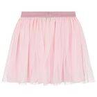 Girl Pink Tulle Skirt, 1, hi-res