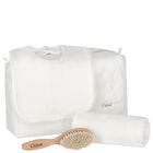 Baby Girls Ivory Logo Gift Set, 1, hi-res