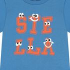 Younger Boys Blue Logo T-Shirt, 1, hi-res