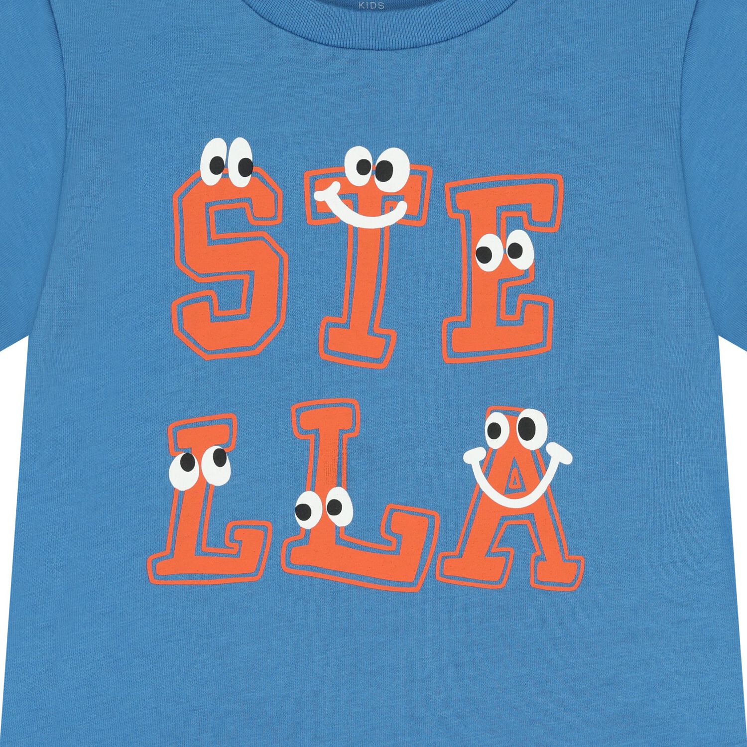 Younger Boys Blue Logo T-Shirt, 1, hi-res