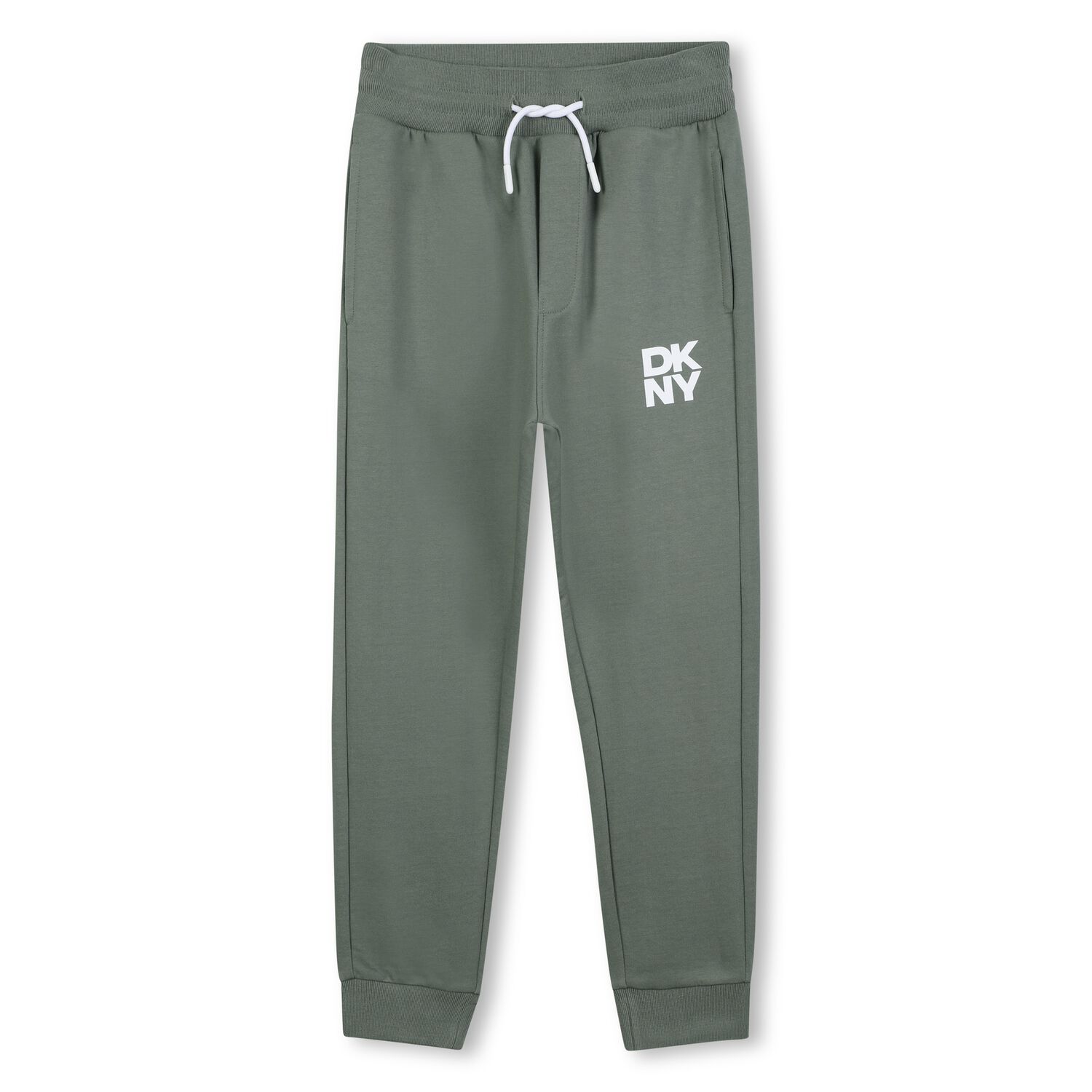 Boys Green Logo Joggers, 2, hi-res
