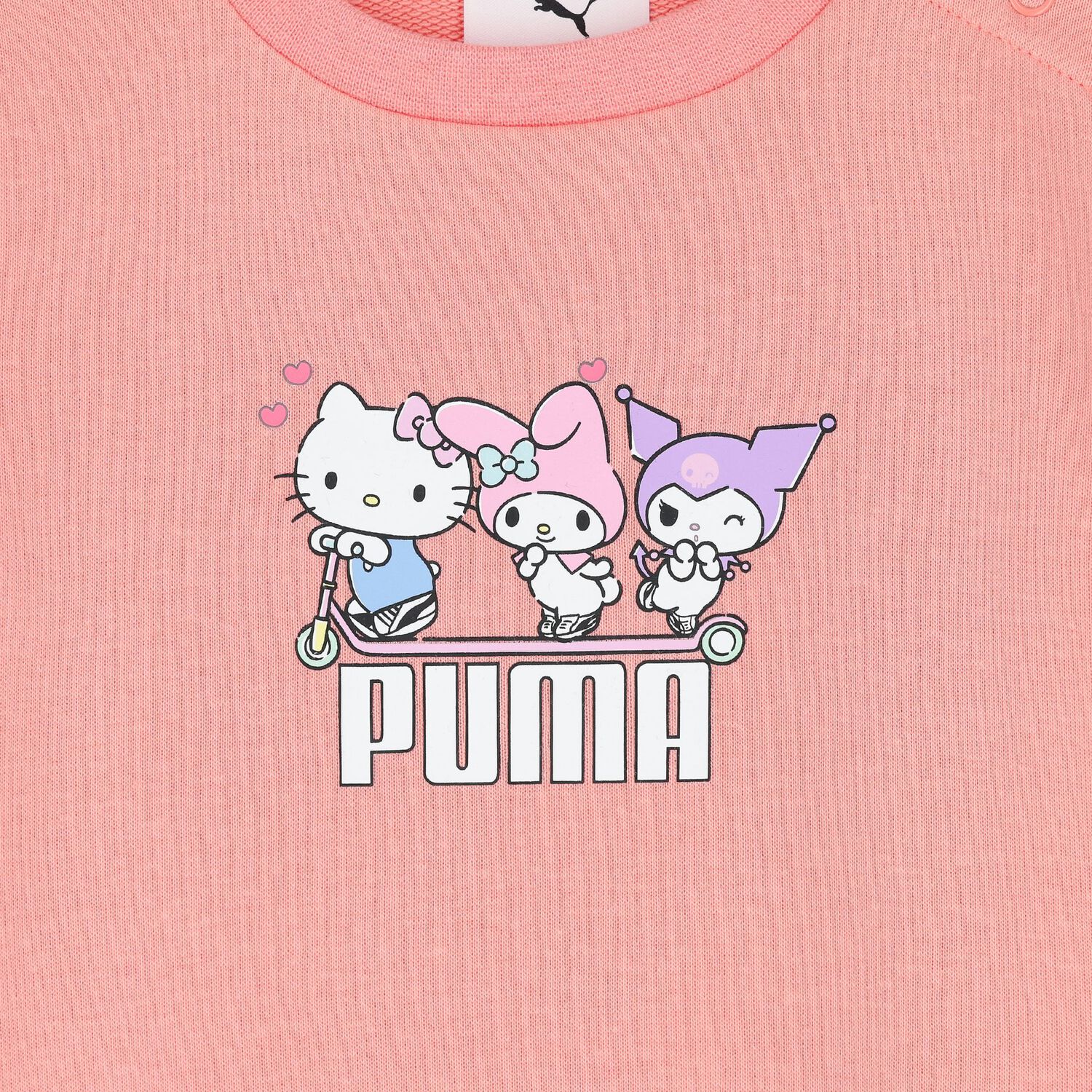 Younger Girls Pink Logo Hello Kitty Tracksuit, 1, hi-res