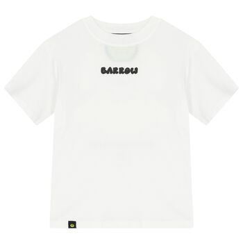 Boys White Logo T-Shirt