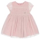 Younger Girls Pink Tulle Dress Set, 1, hi-res