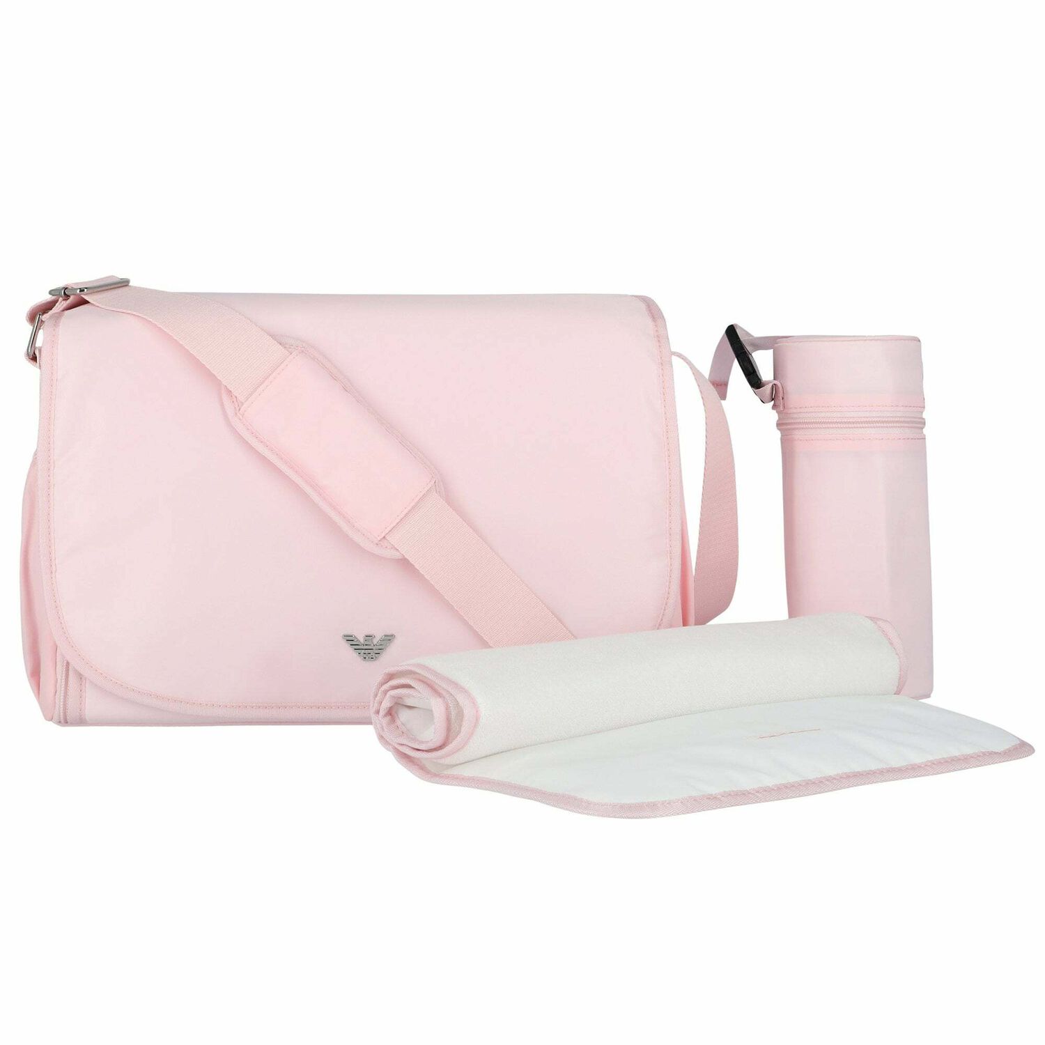 Pink Logo Baby Changing Bag, 1, hi-res image number null