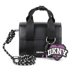 Girls Black Heart Logo Handbag ( 17CM ), 1, hi-res