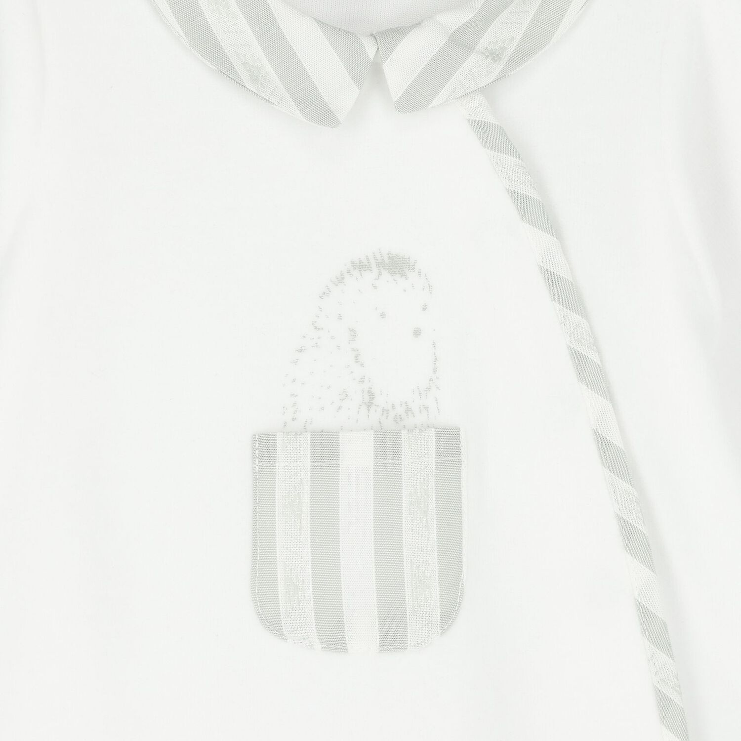 White & Grey Babygrow, 2, hi-res image number null