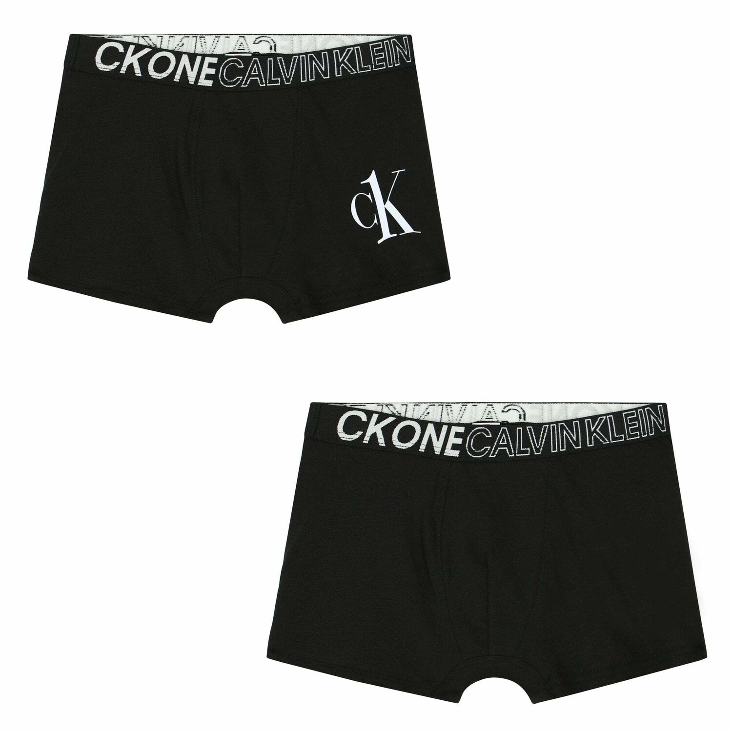 Boys Black Boxer Shorts (2-Pack), 1, hi-res image number null