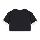 Baby Boys Black & White Logo Reversible Trousers Set, 1, hi-res