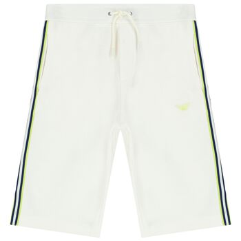 Boys Ivory Logo Shorts